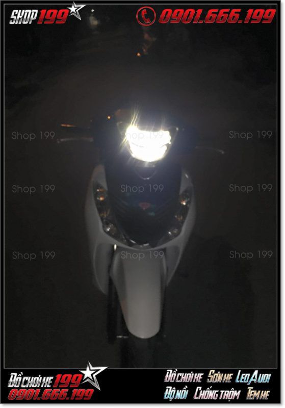 Hình ảnh: Led đèn pha 2 tầng siêu sáng cho SH ý 2010 2011 2012 giá sỉ