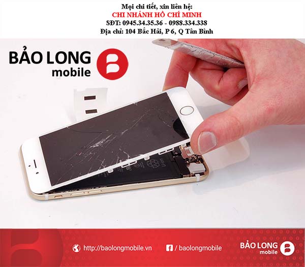 Những nơi chuyên thay thế mặt kính ĐT iPhone 6 giá tốt nhất tại Sài Gòn