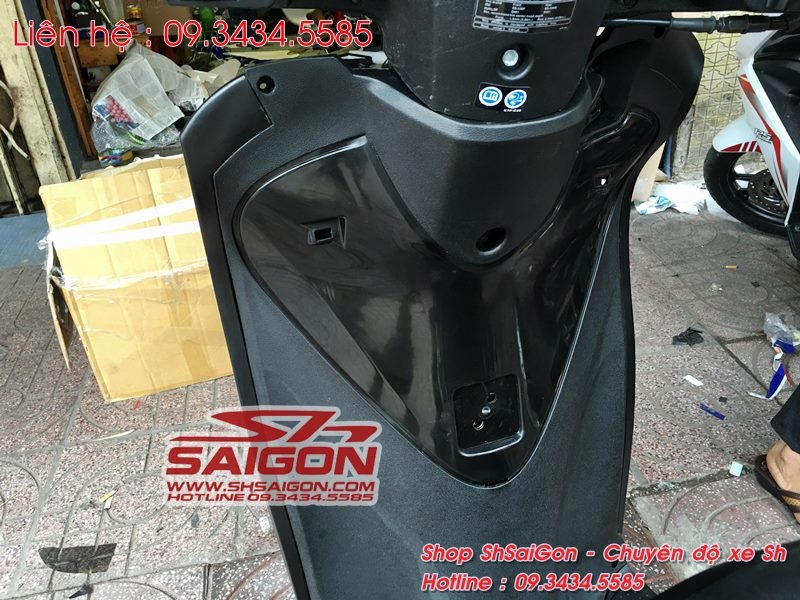 BỢ CỔ TRÁI TIM+FULL DÀN NHỰA Ý CHO XE SH VN