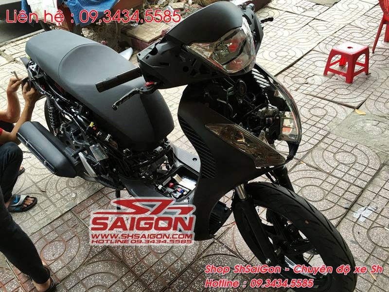 ĐẦY ĐÈN CHÓA Ý+MÂM SH Ý +BỤNG HONG SH Ý ĐỘ CHẾ CHO SH VIỆT