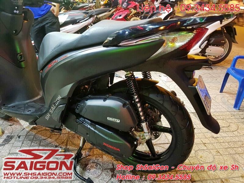 ĐỘ GÁC CHÂN SH Ý +ĐÈN SAU SH Ý+LỐC NỒI SH Ý CHO SH VIỆT