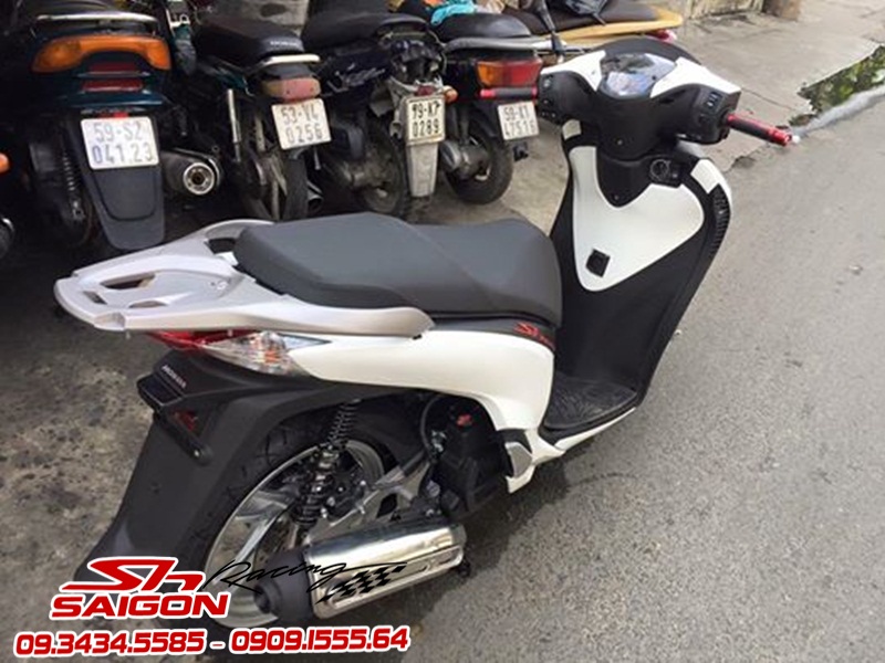 DICH VU TRANG TRI VA LAM DEP XE HONDA SH VIET NAM VOI PHAN SON XE PHOI MAU - CHE TEM XE - DO CHOI TRANG TRI - DO DAN AO SH ITALIA...