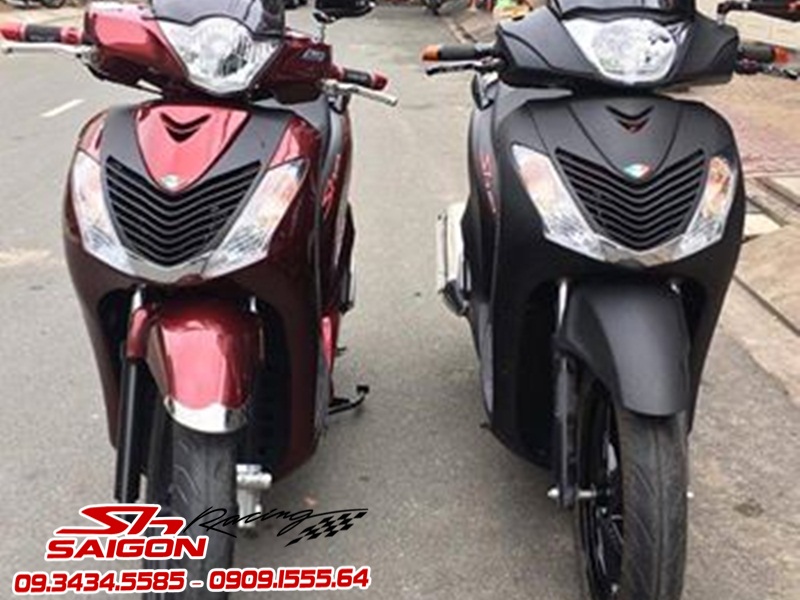 HONDA SH VIET NAM LEN DO CHOI TRANG TRI VOI BO DAN AO TRUOC DO KIEU SH ITALIA - DAN TEM XE - DO MAM KIEU - DO PHUOC 