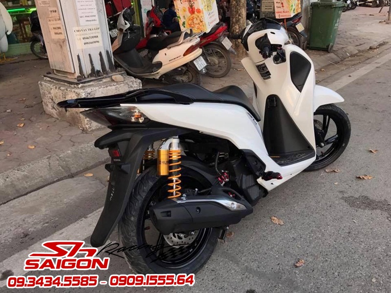 SH 2017 TRẮNG PHIÊN BẢN SPORTY ĐỘ PHUỘC DẦU OHLINS