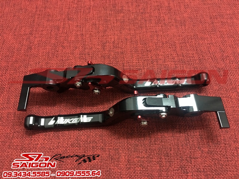 TAY THẮNG BIKER 6 SỐ CHỐNG GÃY CNC CAO CẤP LOẠI 1 GẮN CHO XE SH 2017