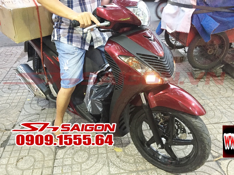 XE SH ĐỎ ĐÔ 2016 ĐỘ DÀN ÁO+MÂM 5 CÂY SH Ý 2010 ĐẰNG CẤP